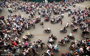 Road and traffic in Vietnam